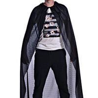 Liraly Womens Coats, Big promotion! New Fashion Adult Turtle Neck Bronzing Cloak Coat Wicca Robe Halloween Party Ghost clothes (US-6 /CN-M,Black )