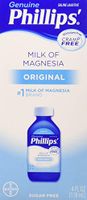 Philips' Milk of Magnesia Saline Laxative Original Sugar Free, 4 oz