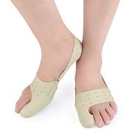 Voberry Bunion Corrector, Bunion Splint, Bunion Relief, Bunion Brace for Women, Toe Brace,Straightener, Corrector, Splint, Thumb Valgus Corrector Big Toe Splitter Separator Air Soft (M, Beige)