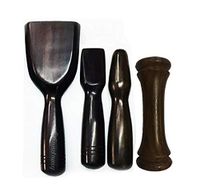 Tok Sen, Dumbbell Part Add-On, Hammer Set Wooden Massager Tool Deep Tissue Therapy Toksen Massage Stick Trigger Point Back Muscle Foot Strike Wedge Stamp Percuss Wood Thai