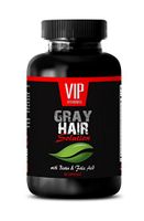 Folic Acid Hair Growth - Gray Hair Solution - Gray Hair Capsules (1 Bottle 60 Capsules)