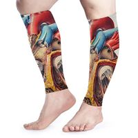 GmCslve Cardiac Model Calf Compression Sleeve Leg Performance Support Shin Splint Calf Pain Relief