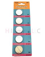 WAT 5 pcs CR2016 Card 3v Lithium Battery Compatible with CR2016 ECR2016 DL2016 LM2016 2016 KCR2016 BR2016 KL2016 L2016 E-CR2016 with WAT LLC Coupon