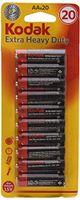 KDKPKAAHZ20 - KODAK KAAHZ-20 30926950 Extra Heavy-Duty Carbon Zinc Batteries (AA; 20 pk)