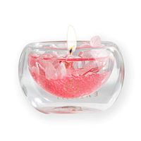 Evenday Liquid Scented Candle Gift Set-Blackcherry Lavender Mayerlemon Rosemary Damaskrose and Freesia 5.74 Oz Eco-Friendly 100% GTL(Gas to Liquid) (DamaskRose)