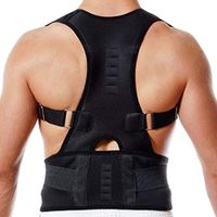 Adjustable Posture Corrector Neoprene Back Corset Brace Straightener Breathable Shoulder Waist Support for Men Women