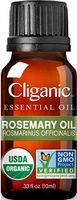 Cliganic Organic Rosemary Essential Oil, 100% Pure Natural Undiluted, Therapeutic Grade for Aromatherapy | Non-GMO Verified