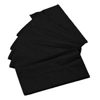 Perfect Stix 2 Ply Dinner Napkin Black, 3" Height, 4" Width, 8" Length 125ct