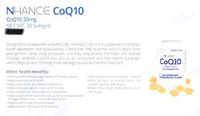NHance CoQ10 Food Supplement 30 Softgel Capsules by NWorld
