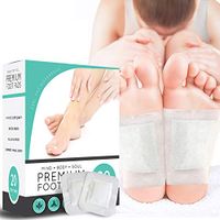 Premium Cleansing Detox Foot Pads, Organic Non GMO Adhesive Pads, Relieve Stress, Sleep Better, Pain Relief (20 Count)