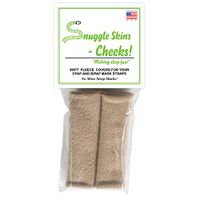 Snuggle Skins Cheeks! - CPAP Straps Covers - No More Strap Marks! (Beige Camel Light Brown)