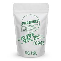 Alpha GPC 50% Powder 100g (167 Servings), Choline Cognitive Enhancer, Nootropic, Enhanced Power Output, Mood Support, Memory, Learning, Concentration, Focus