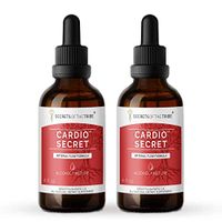 Secrets Of The Tribe - Cardio Secret, Arterial Flow Formula, Herbal Supplement Blend Drops Alcohol Liquid Extract (2x4 fl oz)