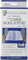 FLA 7" Cool/Lightweight Lumbar Sacral Support - X-Large