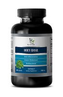 Stress Relief Pills - HOLY Basil Extract (Dietary Supplement) - Holy Basil Supplement - 1 Bottle 60 Capsules