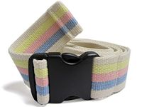 JDM Medical Cotton Gait Belt with Plastic Buckle, Pastel (72")