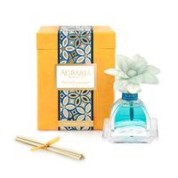 AGRARIA Mediterranean Jasmine Scented PetiteEssence Diffuser, 1.7 Ounces with Reeds and a Flower