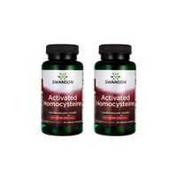Swanson Activated Homocysteine 60 Veg Caps 2 Pack