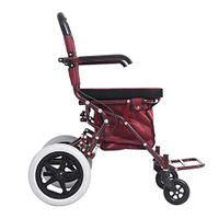 LJHHH Folding Rollator Walker,Four-Wheeled Walker Can Push The Small Cart,Lightweight Aluminium Walking Mobility Aid,for Children and Disabled