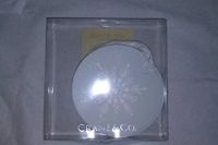 Crane & Co HC0948A Holiday Motif 10 Gift Tages 2 1/2" Diameter Snowflake 100% Cotton Made in USA