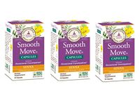 Traditional Medicinals Smooth Move Senna Capsules, 50-Count Bottle (Pack of 3)