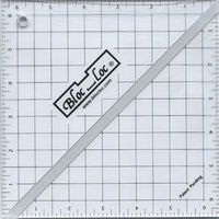 Half Square Acrylic Triangle Ruler, HST- 6.5x6.5 Inches