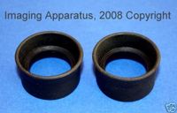BAUSCH & LOMB MICROSCOPE EYEPIECE EYEGUARDS, EYESHIELDS
