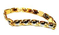 Magnetic Link Bracelet Pain Therapy Sz 8.5"