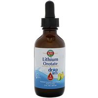 Kal 4 Mg Lithium Orotate, Lemon Lime, 2 Fluid Ounce