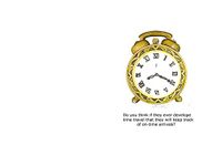 Blank Notecard - Time Travel