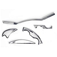 Gift2U 5PCS Gua Sha Scraping Massage Tool,Myofascial Tool Kit Stainless Steel Soft Tissue Mobilization Tool, Can be Usded as Special Physical Therapy Tools
