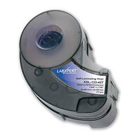 Brady XSL-133-427, 60945 1" x 1.75" Self-Laminating Vinyl Wire & Cable Label, Black, Pack of 10 Cartridges of 175 Labels