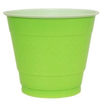 Hanna K. Signature Collection 50 Count Plastic Cup, 9-Ounce, Lime Green