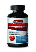 Blood Pressure reducing Supplements - Blood Pressure Support 690 MG - Cardiovascular Health - Garlic Cloves - 1 Bottle (60 Capsules)