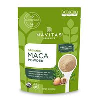 Navitas Organics Maca Powder, 16 oz. Bag — Organic, Non-GMO, Low Temp-Dried, Gluten-Free