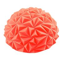 Basde Massage Ball, Spiky Massage Ball PVC Foot Trigger Point Stress Relief Yoga, Trigger Points Neck & Back Pain Relief, Compact Portable Therapist (Orange)