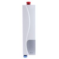 Alician Electronic for Instant Electric Mini Tankless Water Heater Hot Tankless Water Heater System for Kitchen European Plug White Stand-Alone