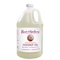 Best of Nature 100% Pure Fractionated Coconut Massage & Body Oil (Half Gallon)