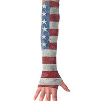 Mipu Shangmao American Flag Painting Anti-UV Sleeves Gloves Sun Protection Sports Protective Sleeves