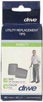 Complete Medical Crutch Tips Standard Pair, Grey, 0.2 Pound