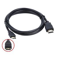 Durpower 10FT 1080P Mini HDMI Audio Video TV Mini-HDMI Cable Cord Lead for Canon EOS Rebel HTC-100 T2i T1i 60D 10FT
