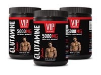 Muscle Recovery Post Workout - GLUTAMINE Powder 5000MG - PRE & Post Workout - glutamine Supplements Powder - 3 Cans 900 Grams