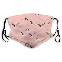 Crane Protective Mask with Gasket Disposable Water Repellent Multilayer Filter Adult Sunscreen Large Mask S