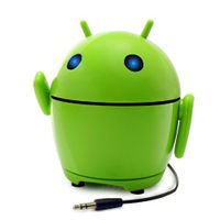 GOgroove PALBOT Mini Lautsprecher / Nachtlicht für Kinder, für Smartphones von Apple & Android, PC's, Laptops & Tablets, Grün