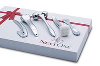 NextOne Face Massage Toolset: Roller, Silicon Rubber Head, Acupressure Massage Bar, Crescent-Shaped Massager, Spoon-Shaped Massager