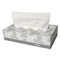 Kleenex 21400 White Facial Tissue, 2-Ply, Pop-Up Box, 100/Box, 36 Boxes/Carton