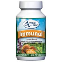 Omega Alpha IMMUNOL Aloe Vera Extract for Immune System Care 60 Capsules