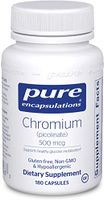 Pure Encapsulations - Chromium (Picolinate) 500 mcg - Hypoallergenic Support for Healthy Lipid and Glucose Metabolism - 180 Capsules