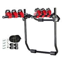 Manoch 3 Bike Rack Hitch Mount Hatchback SUV Car Bicycle Cycling Carrier Truck Racks Model: TAR3603 Material: Q915 Steel Dimensions:(23.62 x 19.29 x 26.38)inches / (60 x 49 x 67)centimeters(L x W x H)