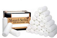 Monarch Sterling 4 Inch Non-Sterile Stretch Gauze Bandage for Wound Care and Dressing - 24 Rolls per Box